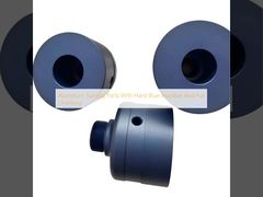 قطعات تراش آلومینیومی با آنادایز آبی سخت و بازرسی کامل