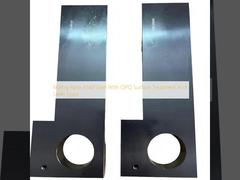 قطعات فرزکاری فولاد 4140 با عملیات سطحی QPQ و لوگوی لیزری