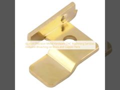 خدمات ماشین‌کاری CNC سخت‌افزار فلزی دقیق سفارشی، خانه‌زنی انحصاری روی قطعات برنجی و مسی