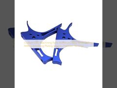 قطعات ماشینکاری CNC سفارشی آلیاژ آلومینیوم، سوراخ‌کاری، فرزکاری، آنودایزینگ، آبکاری، خدمات تراشکاری دقیق