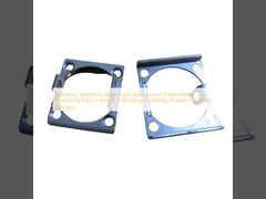 فولاد ضد زنگ آهن آلومینیوم ورق گالوانیزه قطعات مهر زنی فلزی برش لیزری خمکاری پرداخت پوشش پودری فرآیند