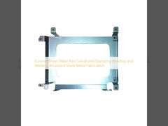 قطعات فلزی سفارشی ورق گالوانیزه، مهر زنی، خمکاری و جوشکاری، ساخت ورق فلزی آنودایز شده