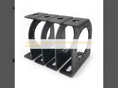 5052 قطعات برش لیزری آلومینیوم سیاه قطعات خم کردن فلز آنودیزه