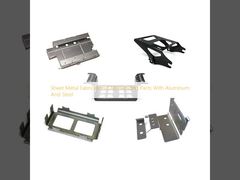 قطعات خم‌کاری CNC ورق فلزی با آلومینیوم و فولاد