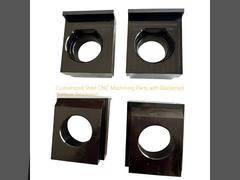 Customized Steel CNC Machining Parts with Blackened Surface Treatment 