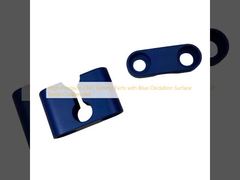 High Precision CNC Turning Parts with Blue Oxidation Surface Finish Customized